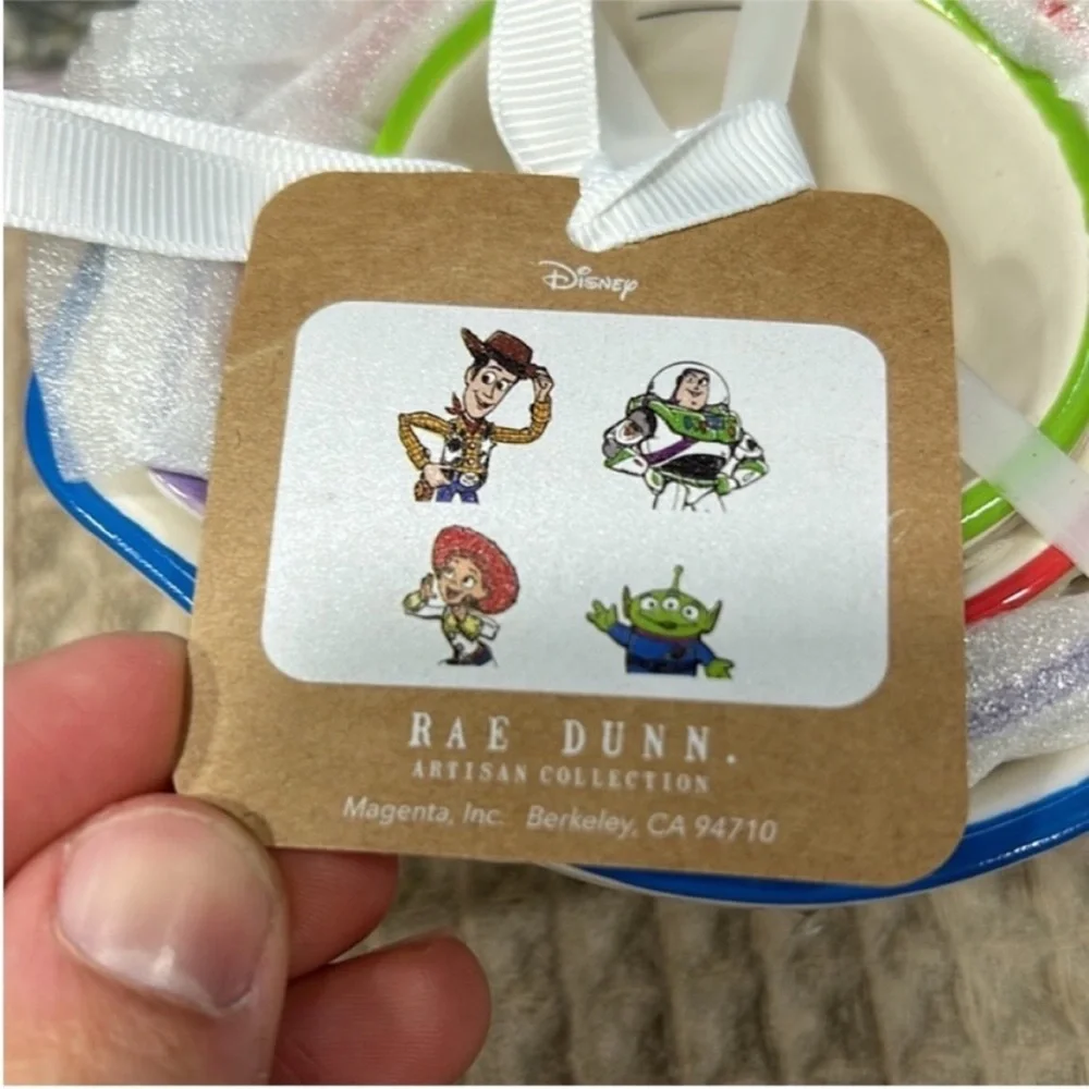 NWT Rae Dunn x Disney Toy Story Nesting Measuring Cups Set